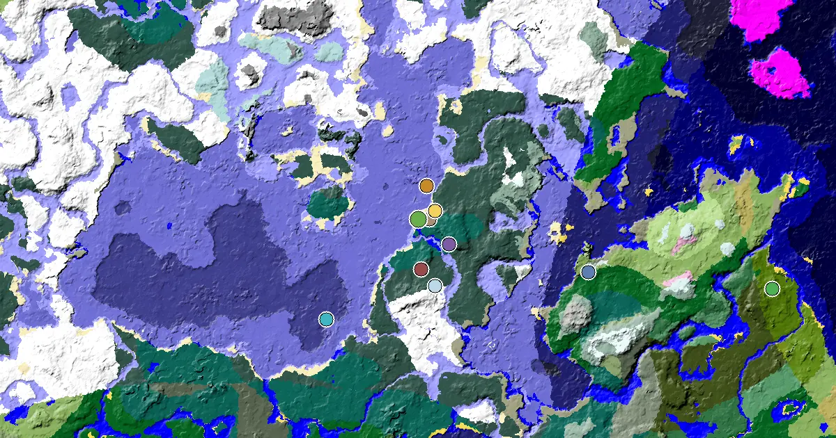 Taiga Seed With a Village Beside Spawn