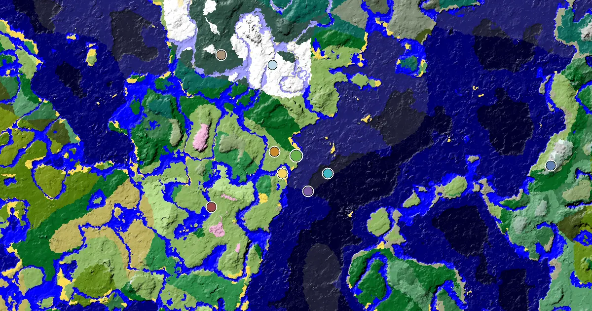 Forest Seed With a Village Beside Spawn