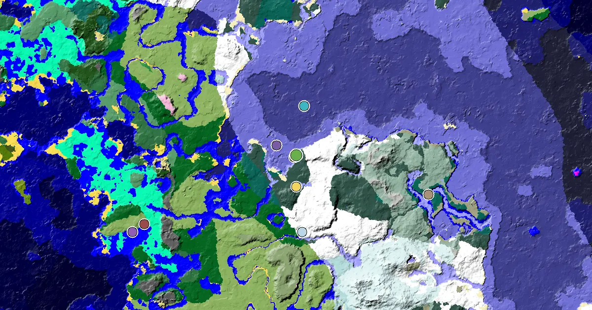 Minecraft Snowy Taiga Seed: a Trial Chamber by Spawn