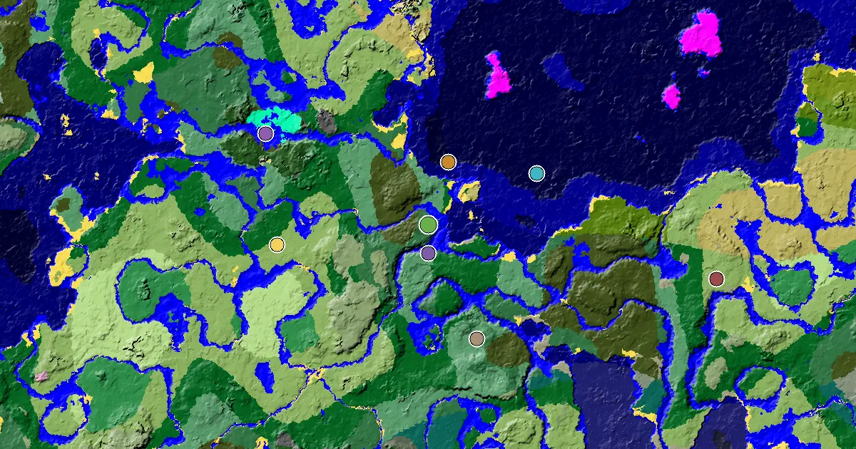 Minecraft Birch Forest Seed: Great Structures Nearby
