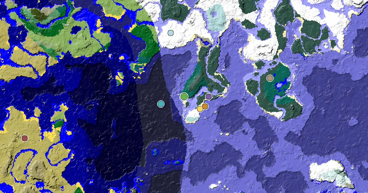 Snowy Taiga Seed With a Village Close to Spawn