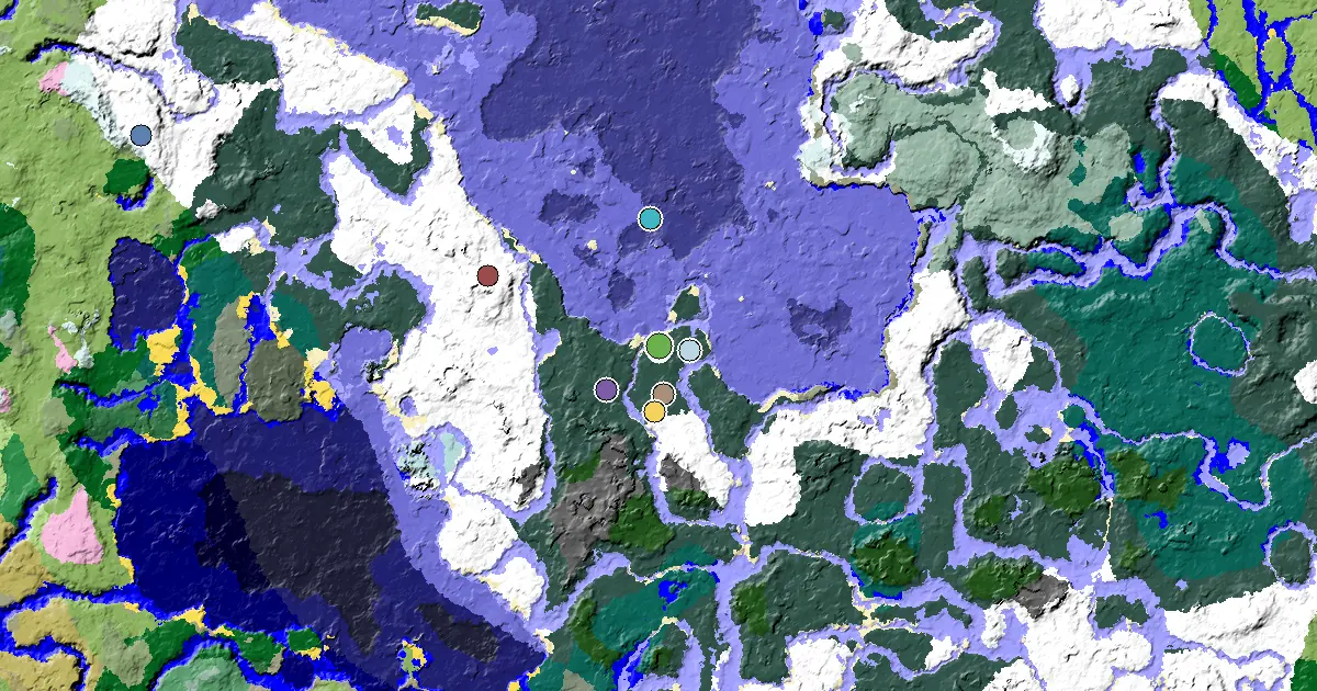 Minecraft 積雪針葉林種子:出生點旁有試煉密室