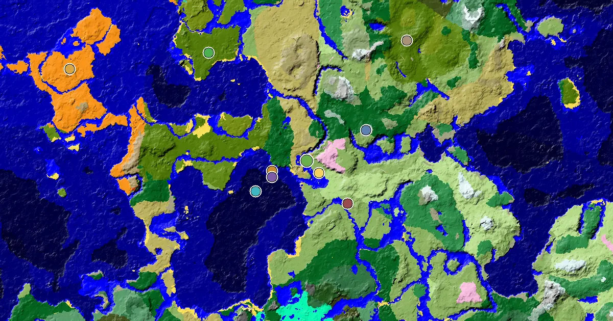 Savanna Seed With a Village Beside Spawn