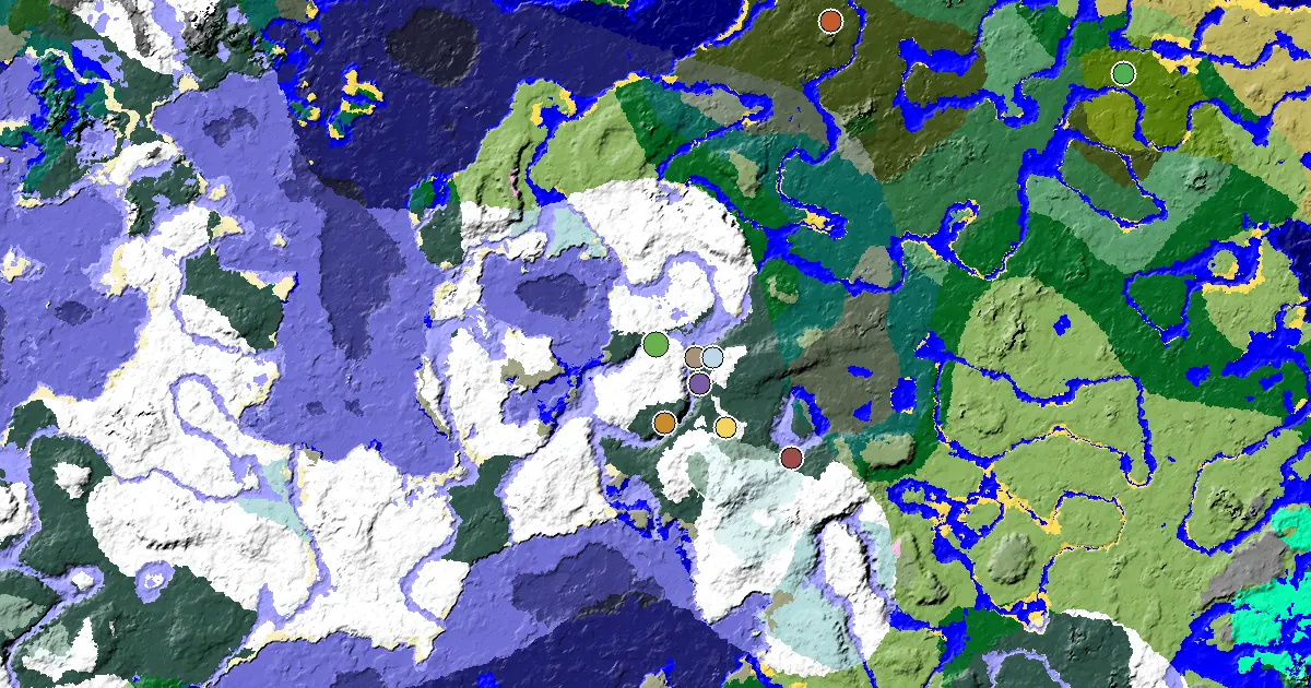 Snowy Plains Spawn — a Village Close to Spawn