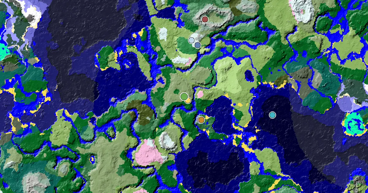 a Village at Spawn Near a Meadow Spawn