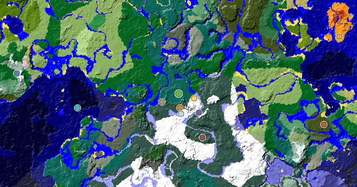 a Village Close to Spawn Near a Taiga Spawn