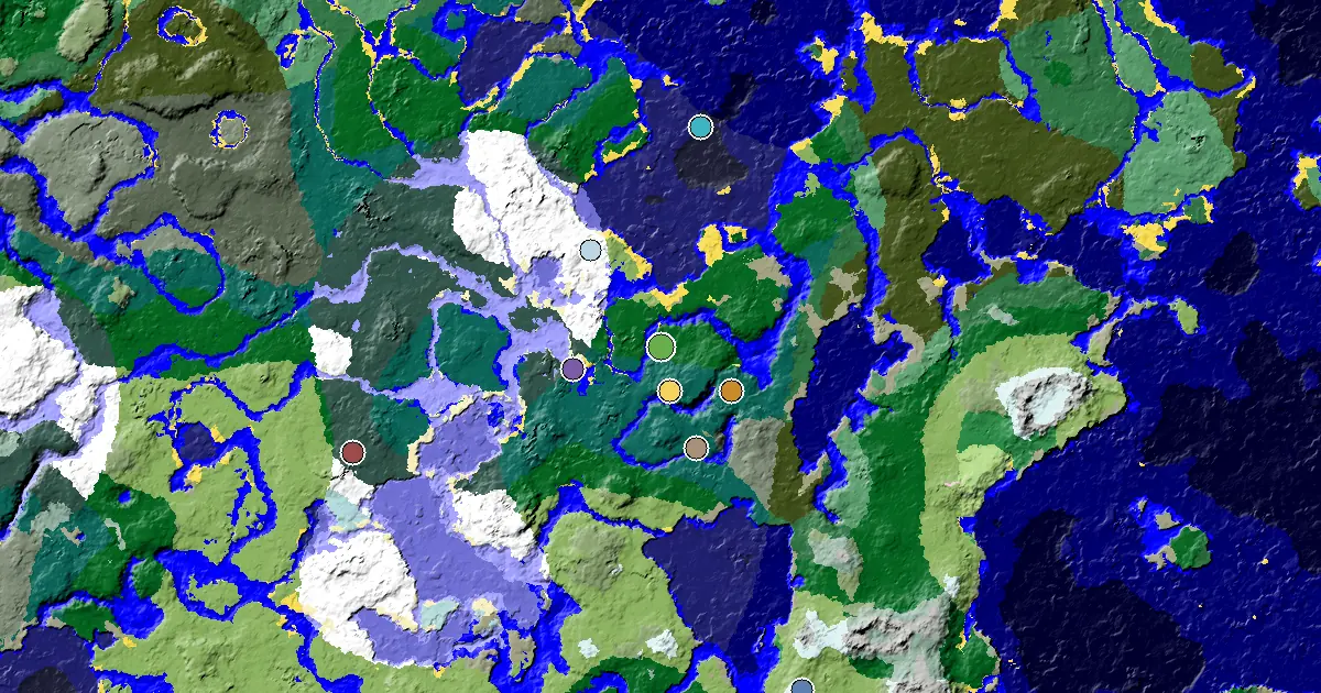 Forest Seed With a Village Beside Spawn