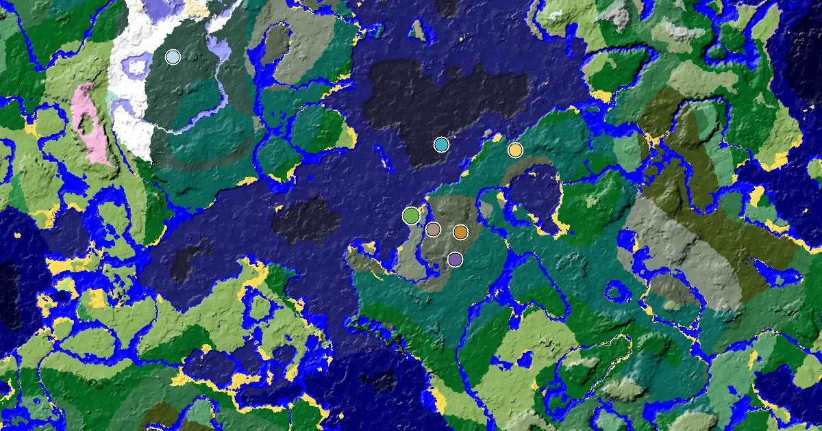 Beach Spawn — Great Structures Nearby