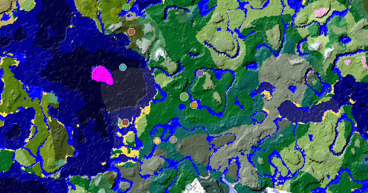 Minecraft 森林種子:林地府邸不遠