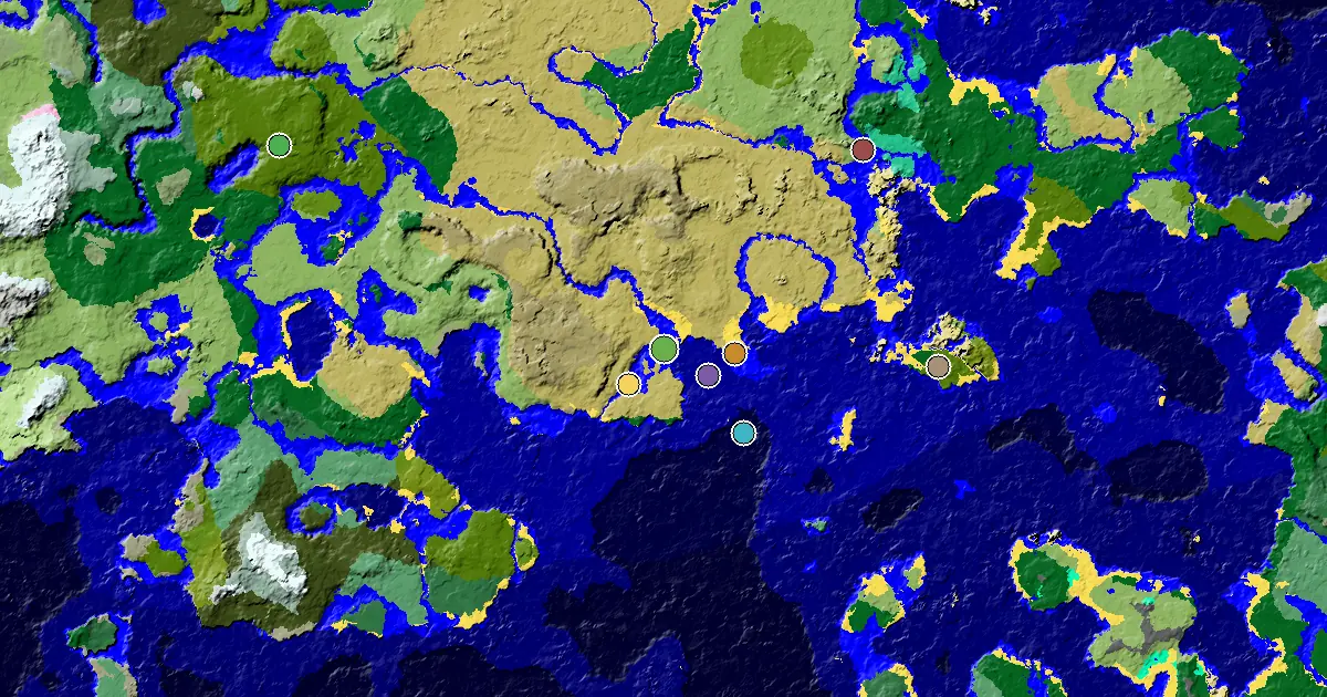 Savanna Spawn — a Village Beside Spawn