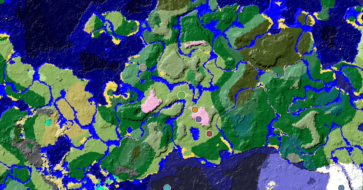 Sunflower Plains Seed With a Village Close to Spawn