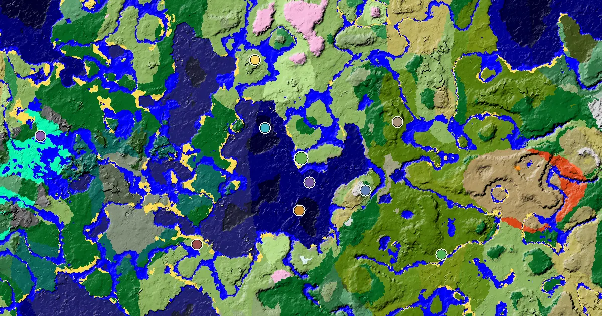 Great Structures Nearby Near a Plains Spawn