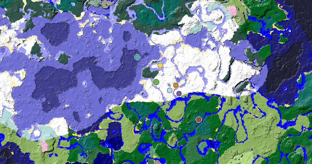Snowy Plains Seed With a Village Close to Spawn
