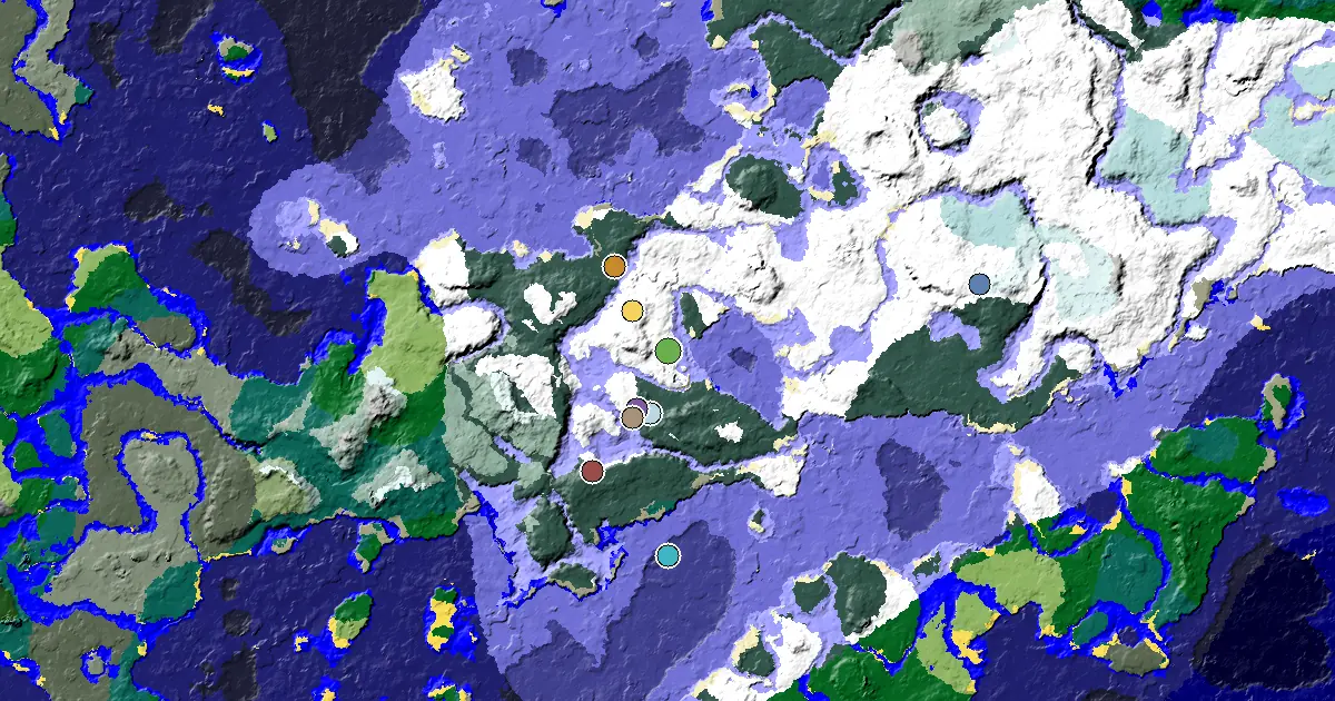 雪原出生點 — 村莊就在出生點旁