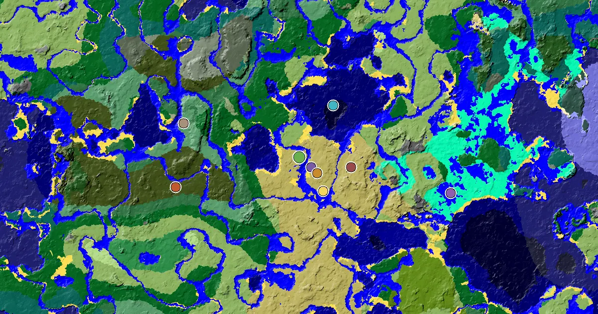 Minecraft 莽原種子:林地府邸不遠