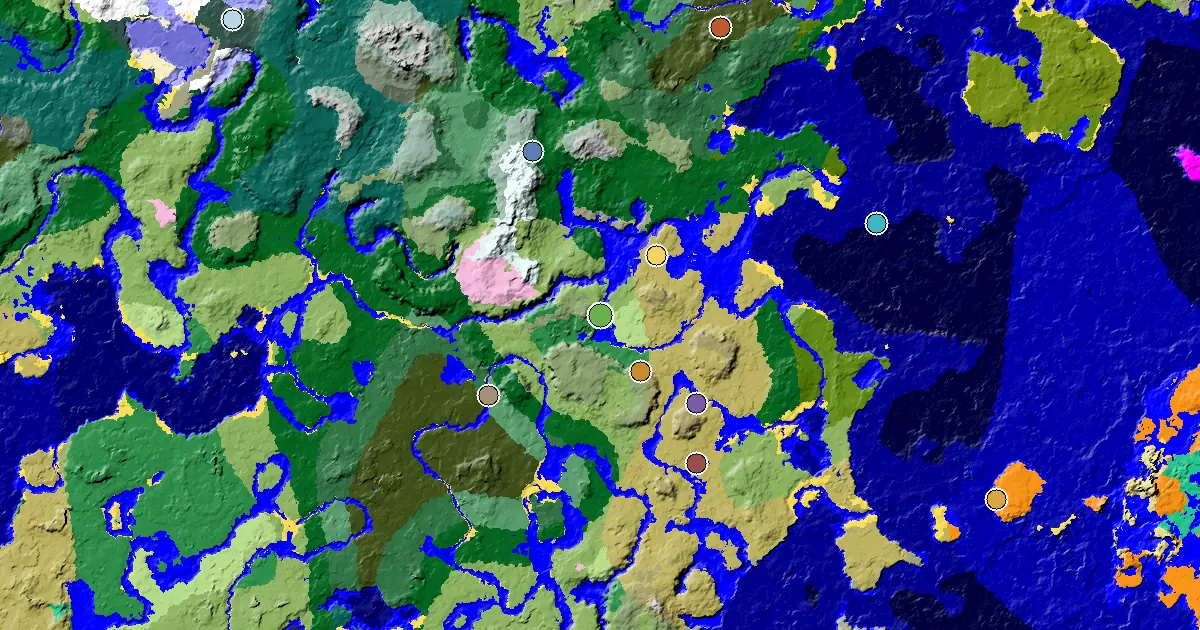 a Village Close to Spawn Near a Plains Spawn
