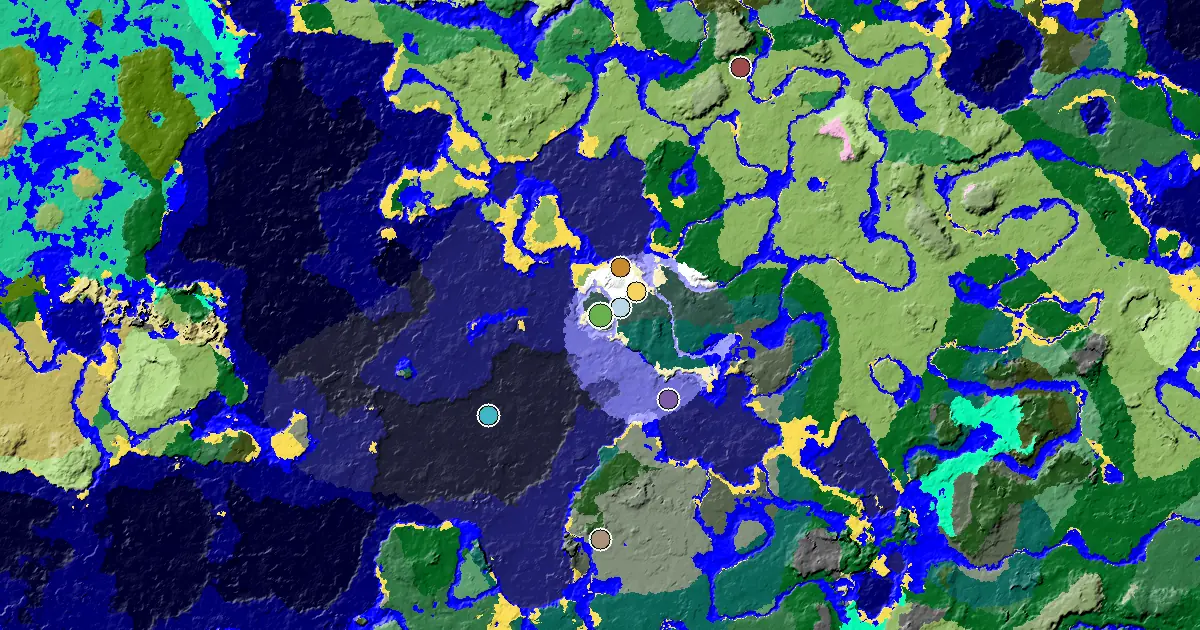 Snowy Taiga Seed With a Village Beside Spawn