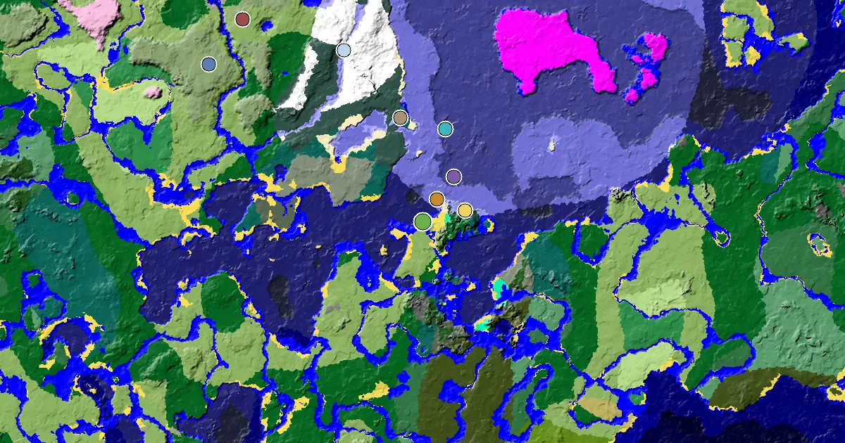 a Village Close to Spawn Near a Plains Spawn
