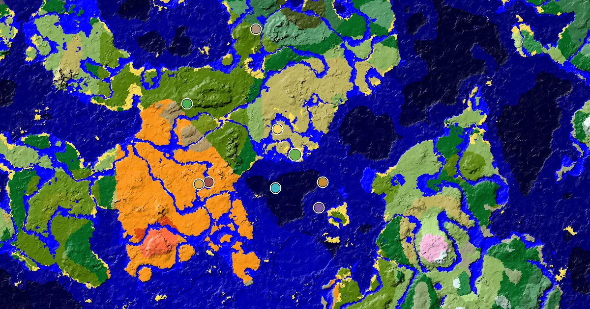 Beach Seed With a Village Close to Spawn