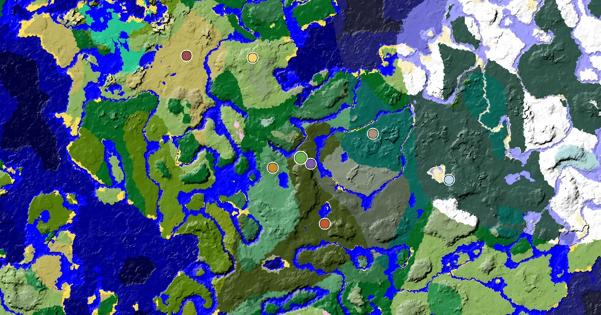 Dark Forest Seed With a Mansion Within Reach