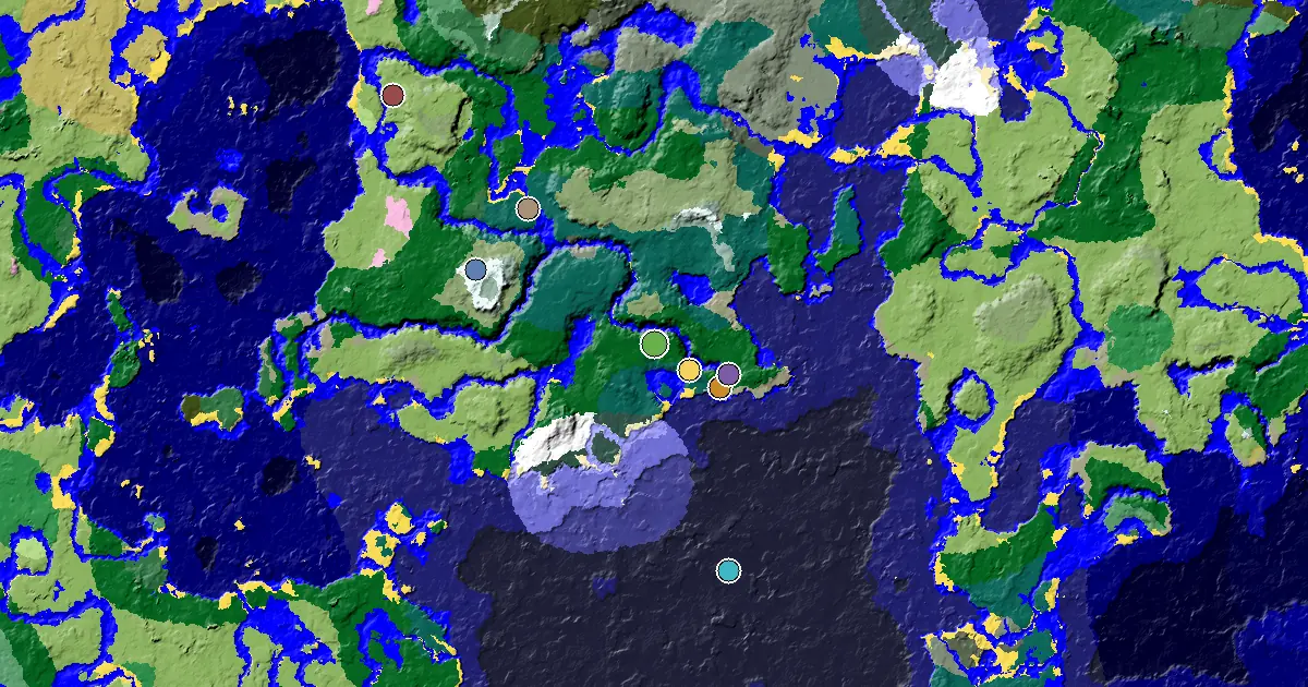Forest Seed With a Village Beside Spawn