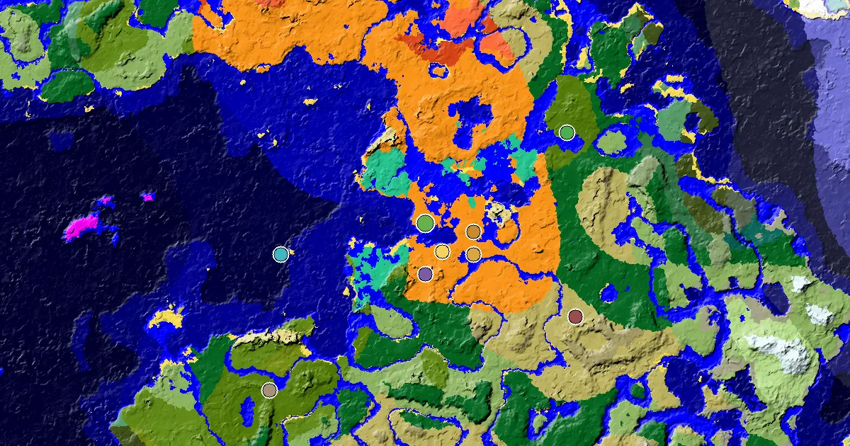 Desert Spawn — a Village Beside Spawn