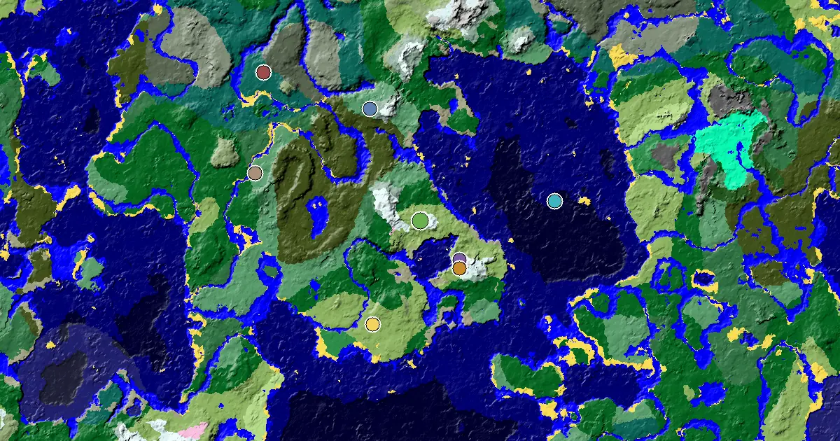 Frozen Peaks Spawn — Great Structures Nearby