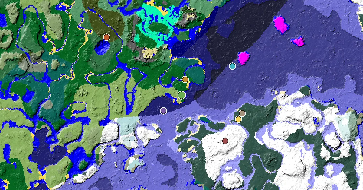 Minecraft Forest Seed: Great Structures Nearby