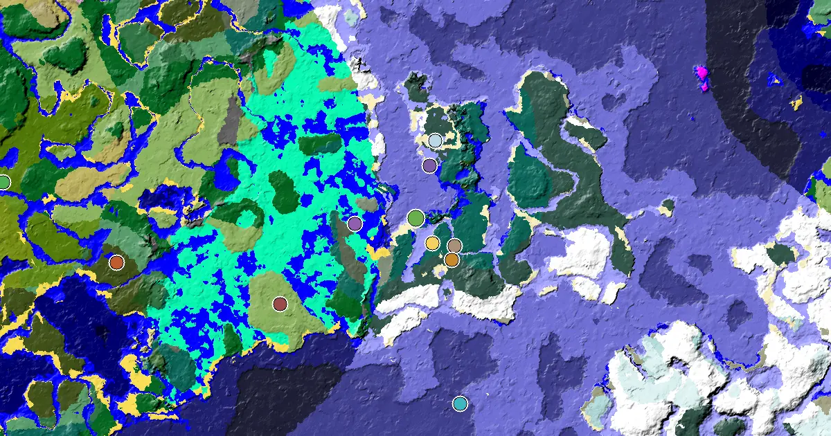 Taiga Seed With a Village Beside Spawn