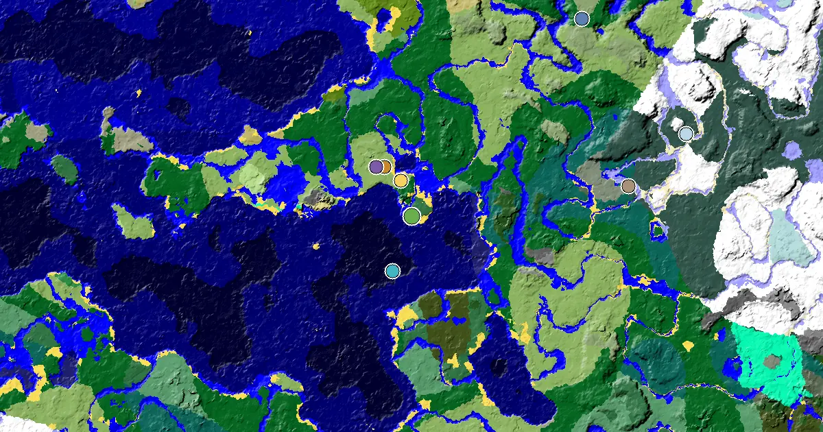 a Village Close to Spawn Near a Birch Forest Spawn