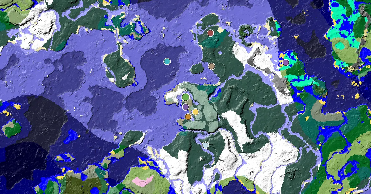 a Village Close to Spawn Near a Snowy Taiga Spawn