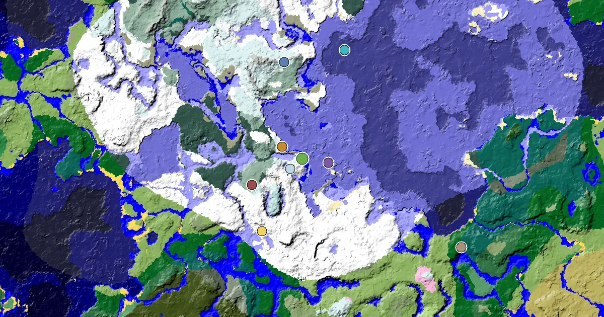 Minecraft 雪原種子:附近好結構成群
