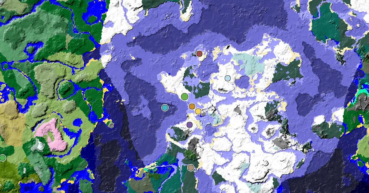 Snowy Plains Spawn — a Village Close to Spawn