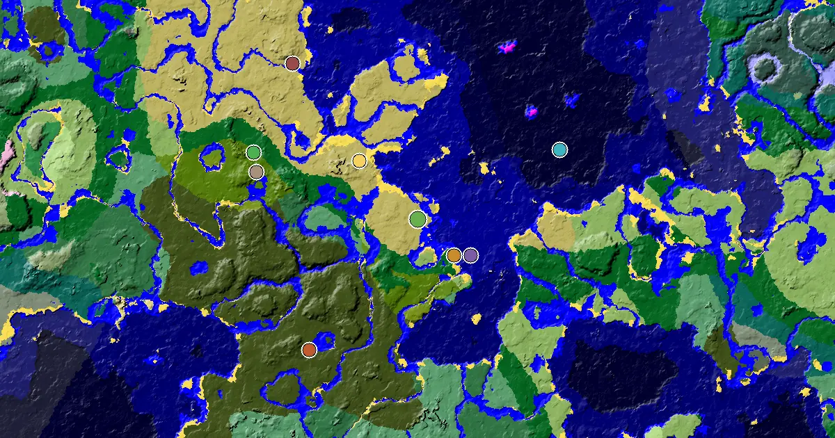 Minecraft 莽原種子:林地府邸不遠