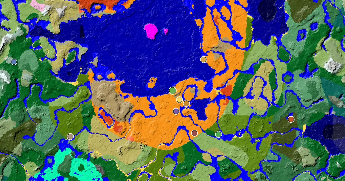 Minecraft Desert Seed: a Village Beside Spawn