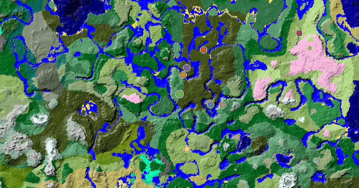 Minecraft 樺木森林種子:林地府邸不遠