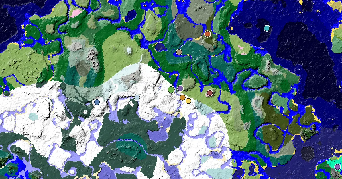 Snowy Plains Seed With a Mansion Within Reach