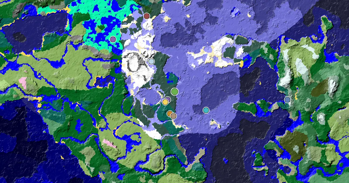 積雪針葉林種子:村莊就在出生點旁