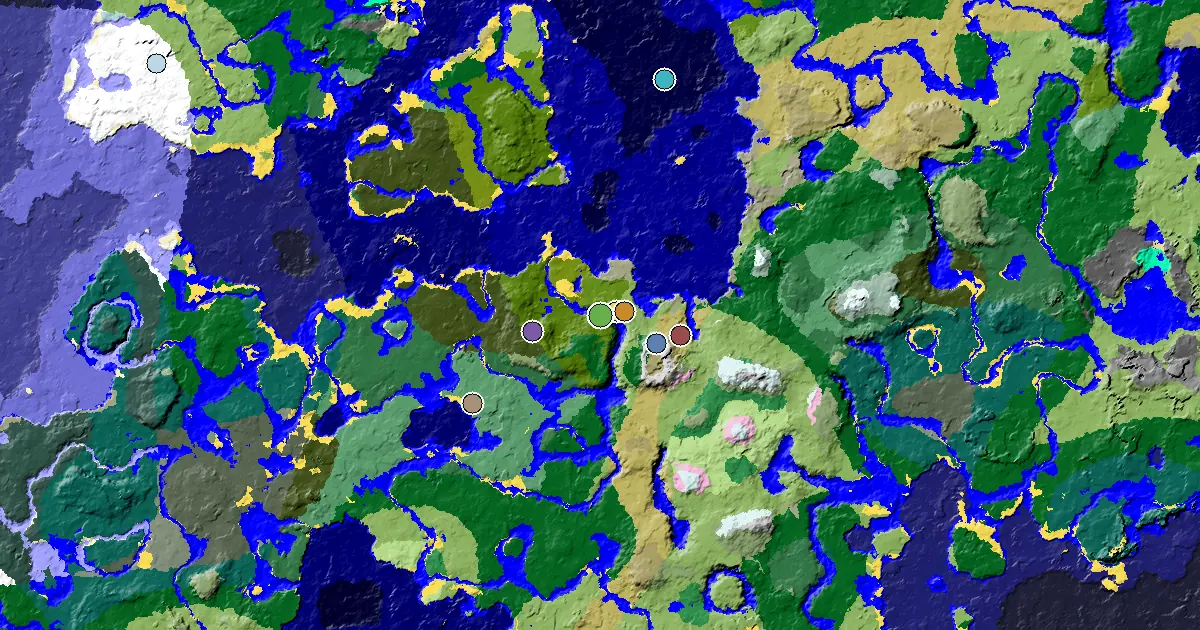Jungle Seed With a Village at Spawn
