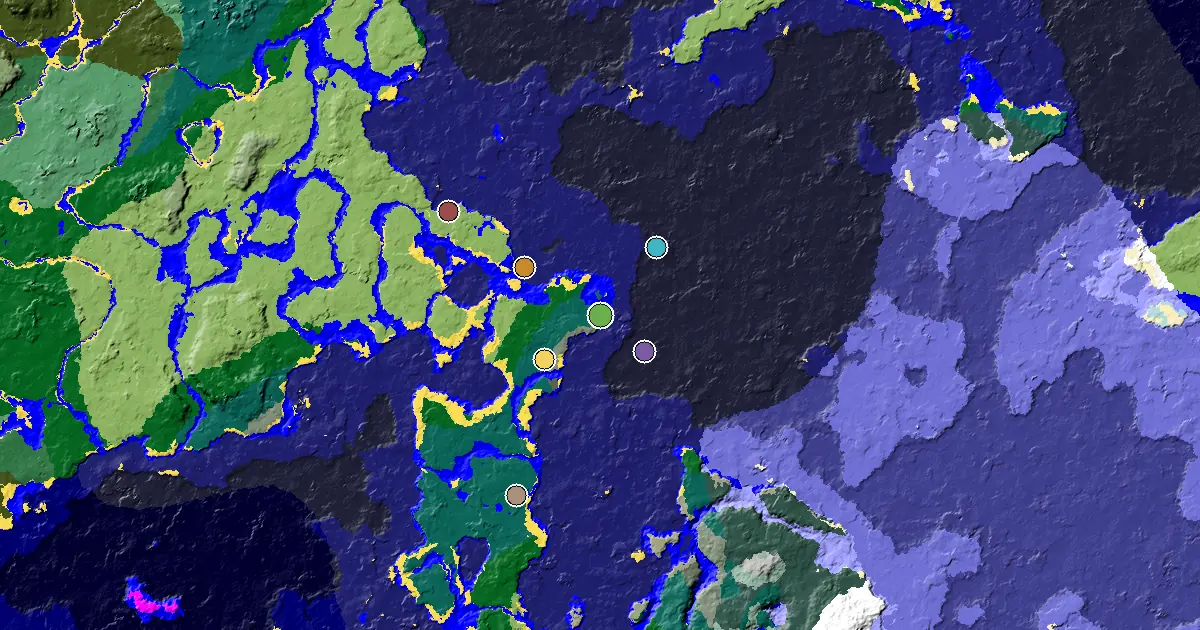 Taiga Seed With a Village Close to Spawn