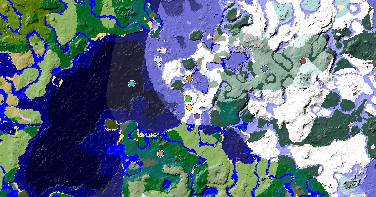 Minecraft Snowy Plains Seed: a Village Beside Spawn