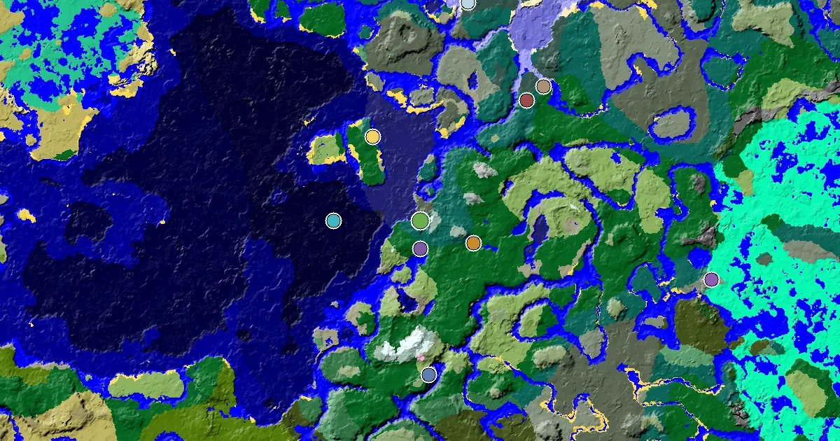 Great Structures Nearby Near a Taiga Spawn