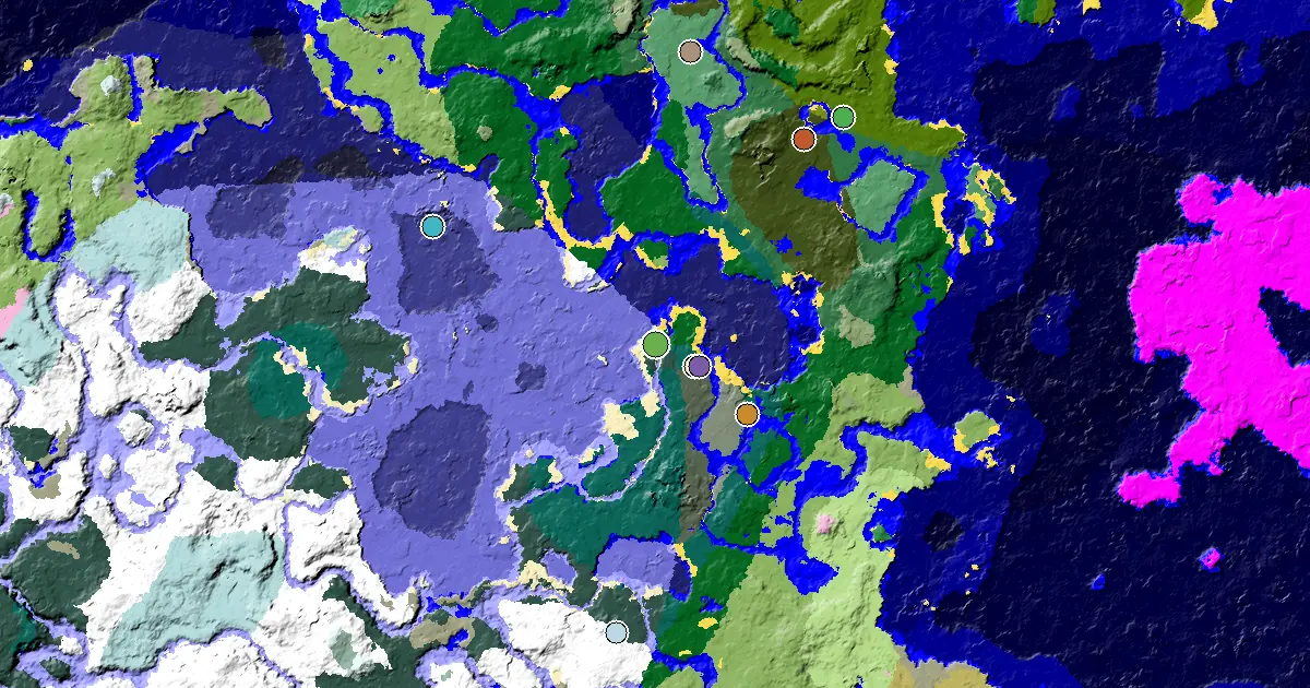 Snowy Taiga Seed With a Village Beside Spawn