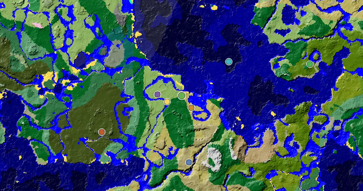 Minecraft 莽原種子:林地府邸不遠