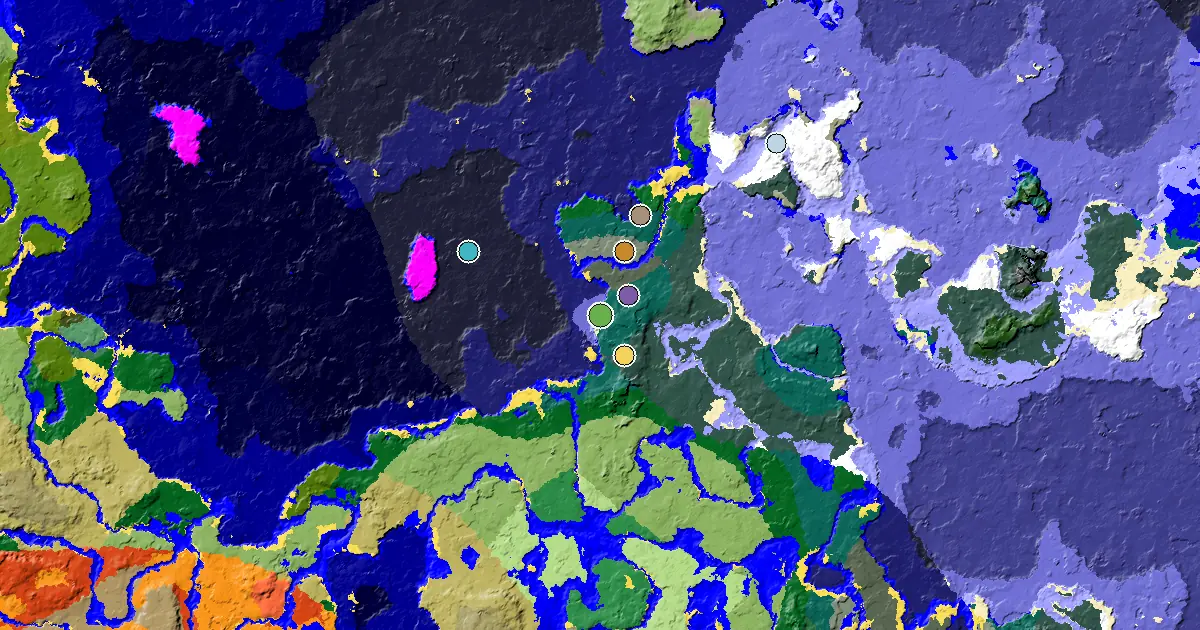 Taiga Seed With a Village Beside Spawn