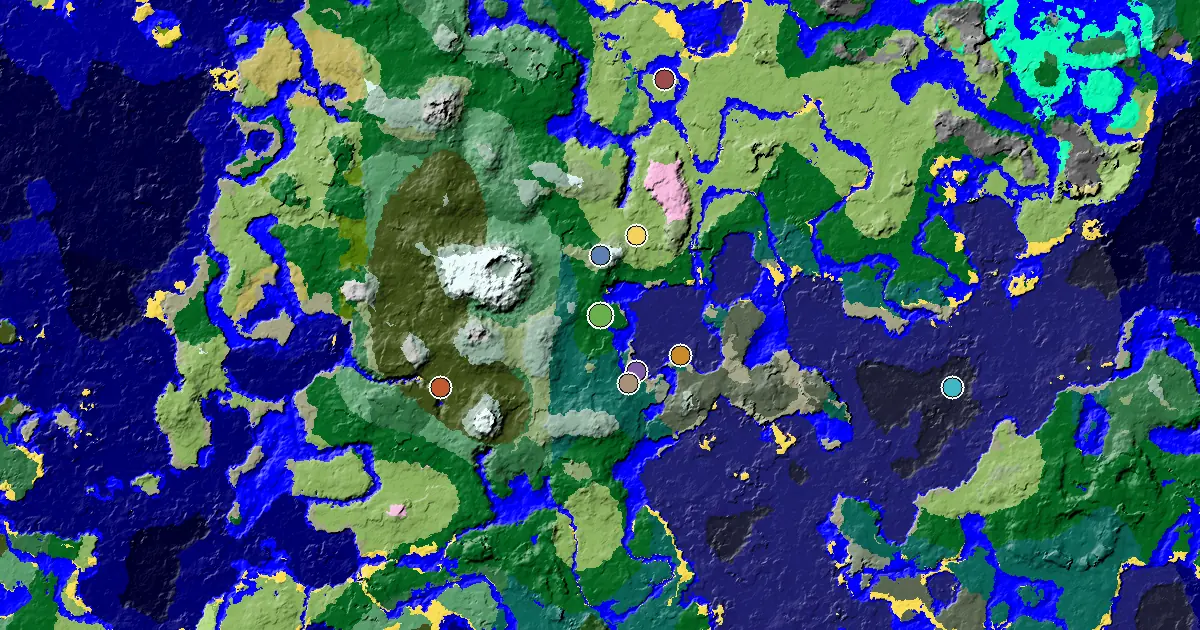 an Ancient City Under Spawn Near a Forest Spawn
