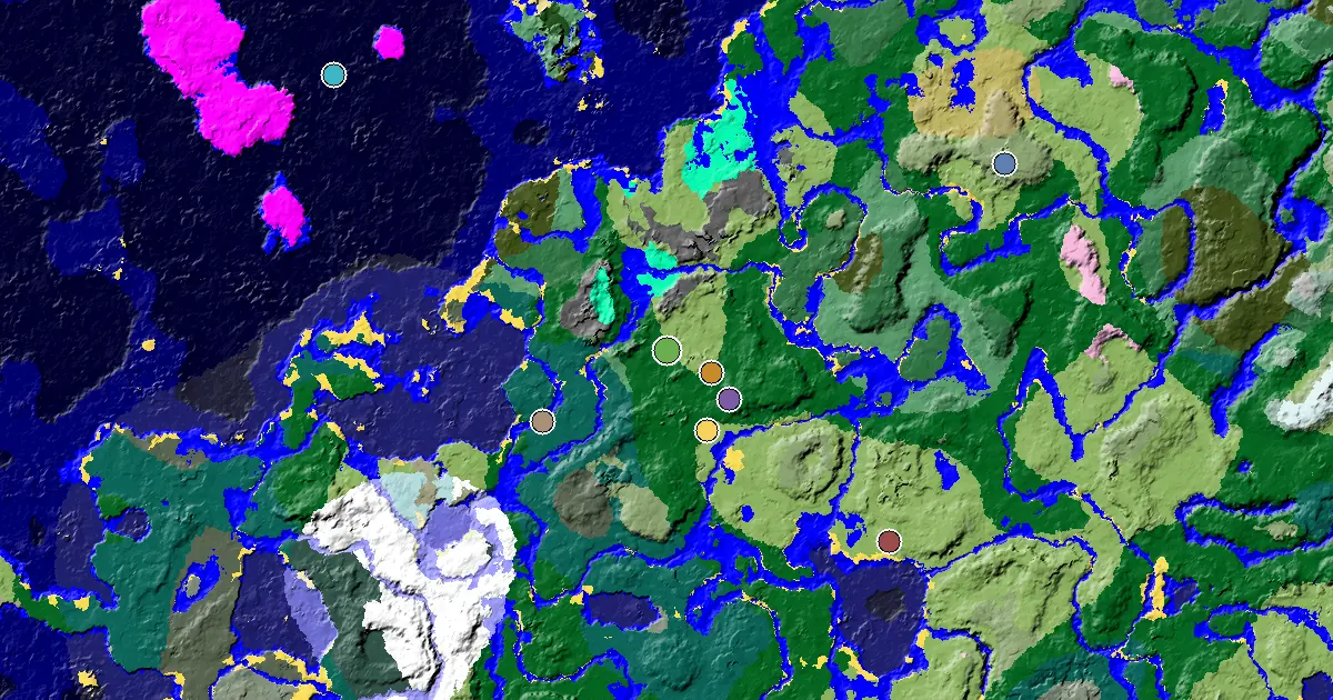 Forest Seed With a Village Close to Spawn