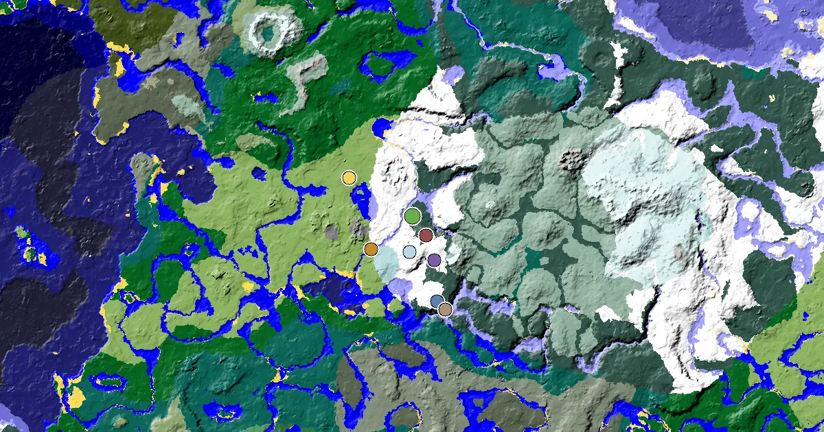 Snowy Taiga Spawn — a Village Close to Spawn