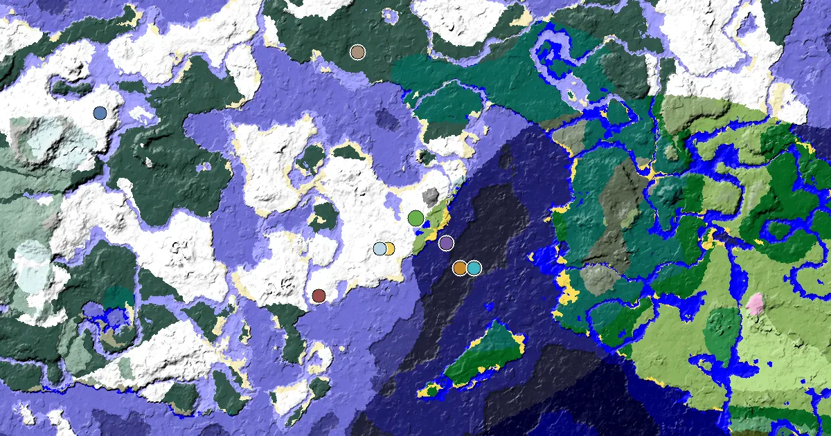 Snowy Plains Seed With a Village Close to Spawn