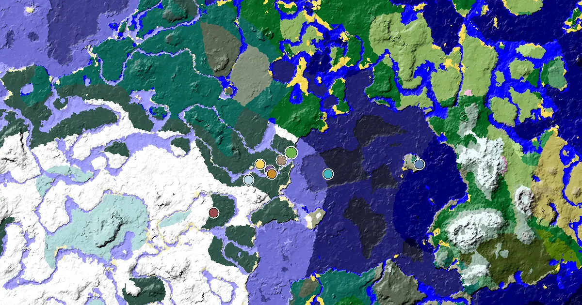 Snowy Taiga Seed With a Village Close to Spawn